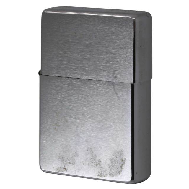 絶版/ヴィンテージ Zippo ジッポー 中古 1998年製造 1937レプリカ フラットトップ ブラッシュドクローム No.230CC  [C]使用感あり傷汚れあり