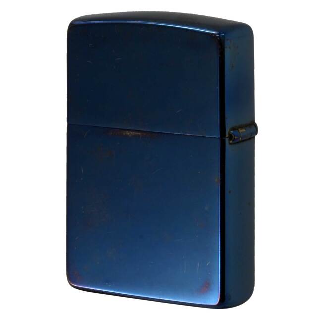 絶版/ヴィンテージ Zippo ジッポー 中古 1998年製造純銀プレート