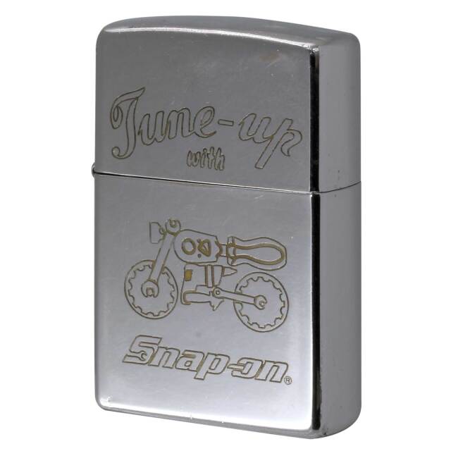 絶版/ヴィンテージ Zippo ジッポー 中古 1997年製造 Tune-up with Snap-on スナップオン  [C]使用感あり傷汚れあり