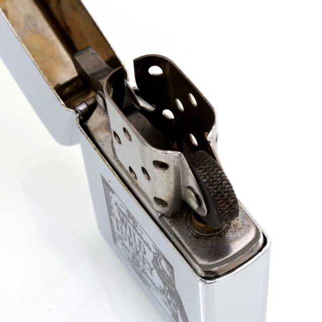 絶版/ヴィンテージ Zippo ジッポー 中古 2002年製造ワイルドターキー 8