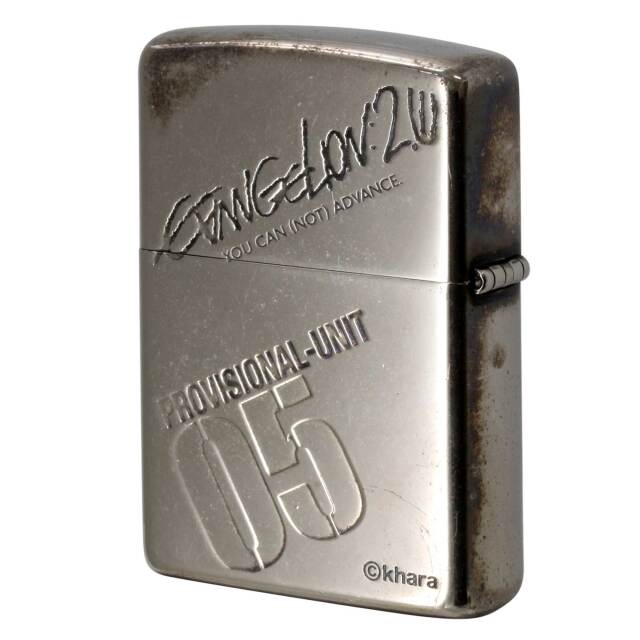 絶版/ヴィンテージ Zippo ジッポー 中古 2009年製造エヴァンゲリオン新