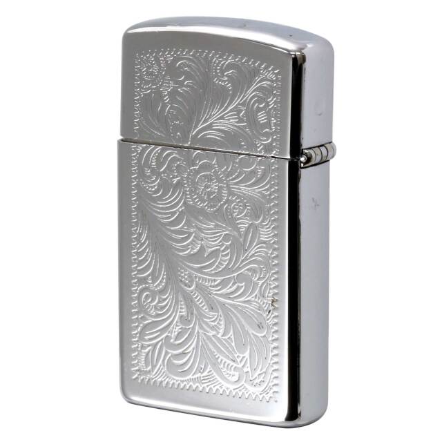 絶版/ヴィンテージ Zippo ジッポー 中古 1994年製造ベネチアン スリム