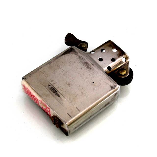 絶版/ヴィンテージ Zippo ジッポー 中古 2006年製造Heart Message Pair