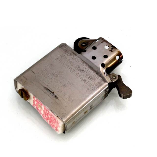 絶版/ヴィンテージ Zippo ジッポー 中古 2006年製造Heart Message Pair