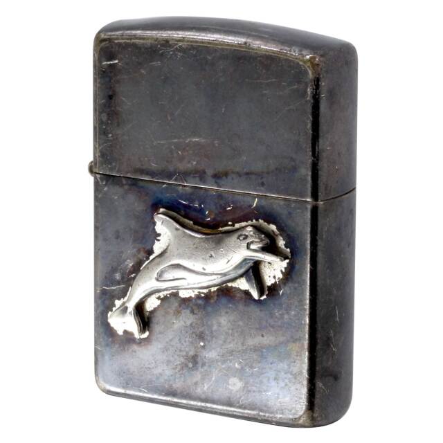 Zippo ジッポー アーマー 花柄 アンテーク ブラスいぶし ARMOR Antique