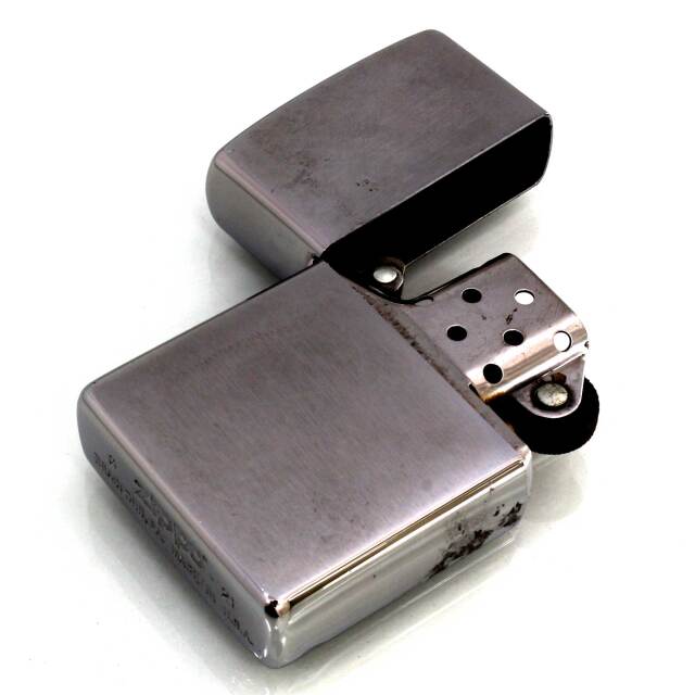 絶版/ヴィンテージ Zippo ジッポー 中古 2021年製造ブラッシュド