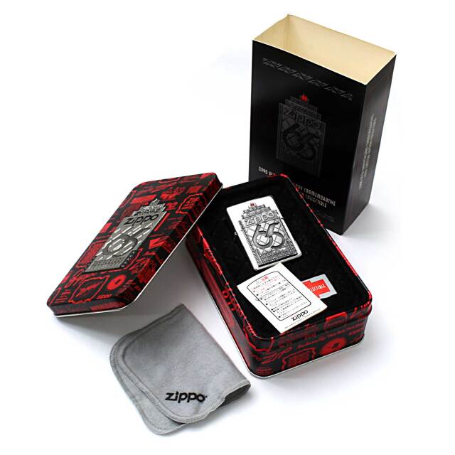 絶版/ヴィンテージ Zippo ジッポー 中古 1997年製造65th Anniversary
