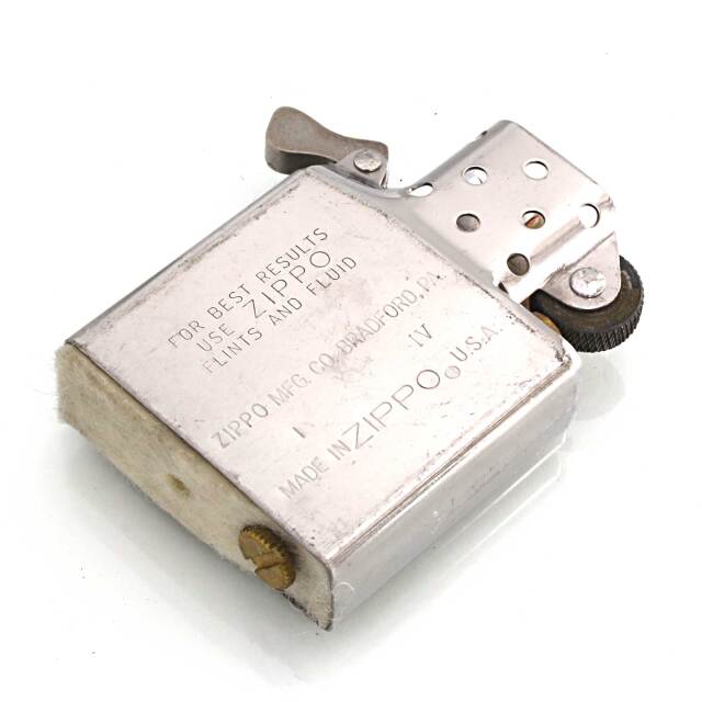 絶版/ヴィンテージ Zippo ジッポー 中古 1988年製造限定1000個 SILVER