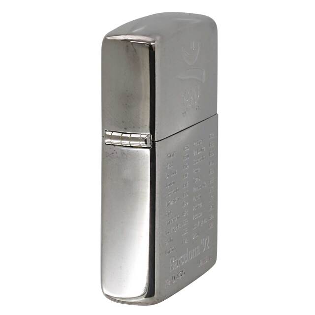 絶版/ヴィンテージ Zippo ジッポー 中古 1991年製造限定 バルセロナ