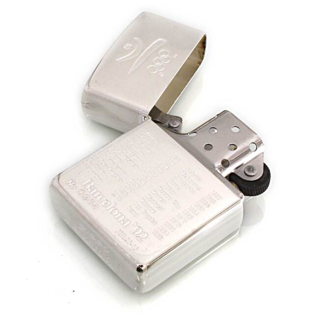 絶版/ヴィンテージ Zippo ジッポー 中古 1991年製造限定 バルセロナ