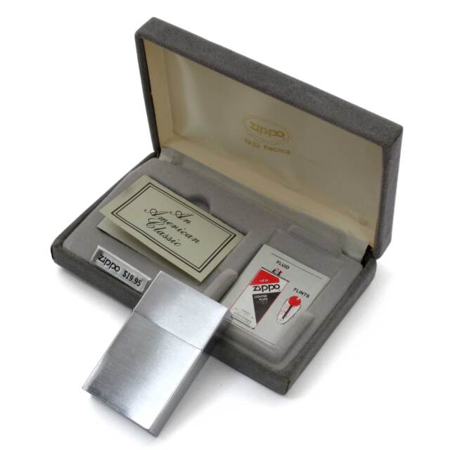 絶版/ヴィンテージ Zippo ジッポー 中古 1988年製造1932レプリカ