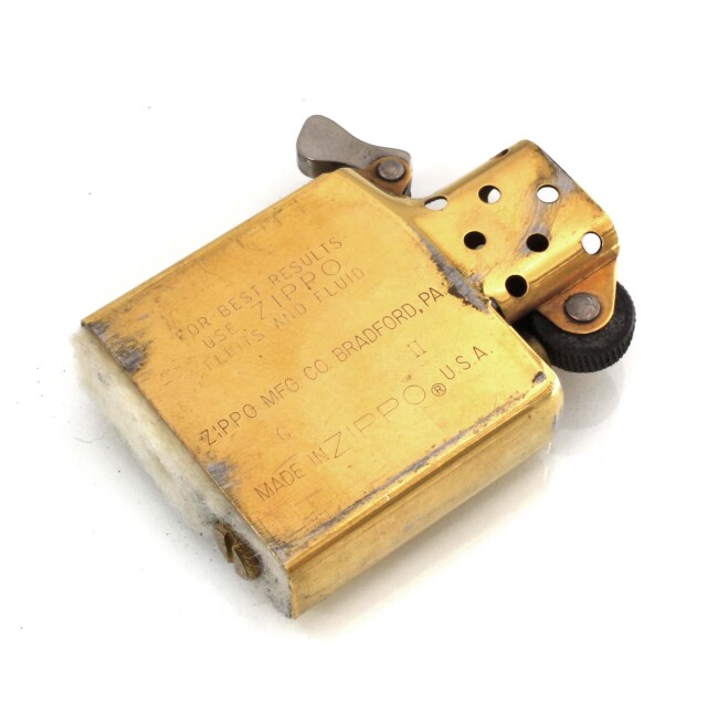 絶版/ヴィンテージ Zippo ジッポー 中古 1986年製造1937レプリカ