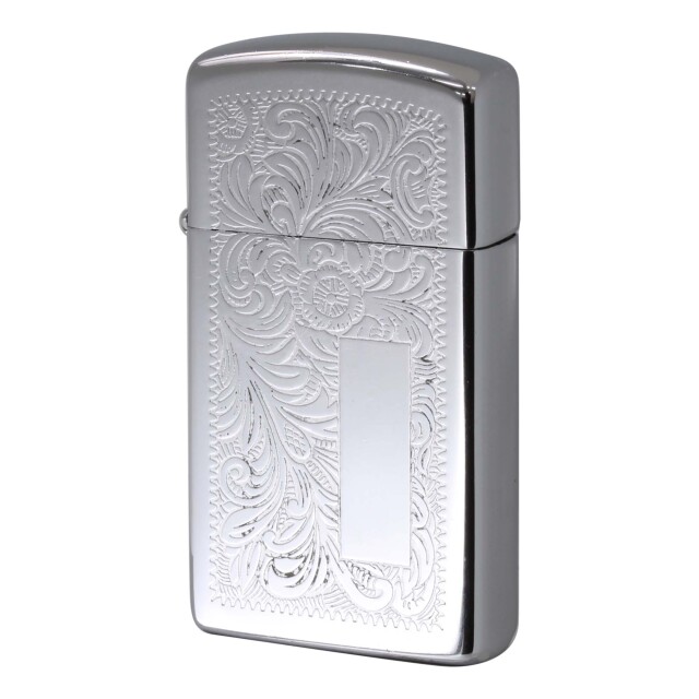絶版/ヴィンテージ Zippo ジッポー 中古 1975年製造 ベネチアン スリム ＃1652  [C]使用感あり傷汚れあり