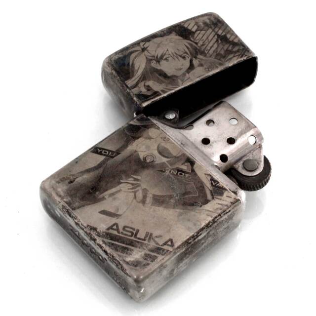 絶版/ヴィンテージ Zippo ジッポー 中古 2009年製造エヴァンゲリオン新