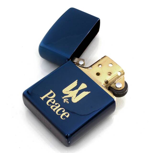 絶版/ヴィンテージ Zippo ジッポー 中古 1995年製造JT Peace ピース
