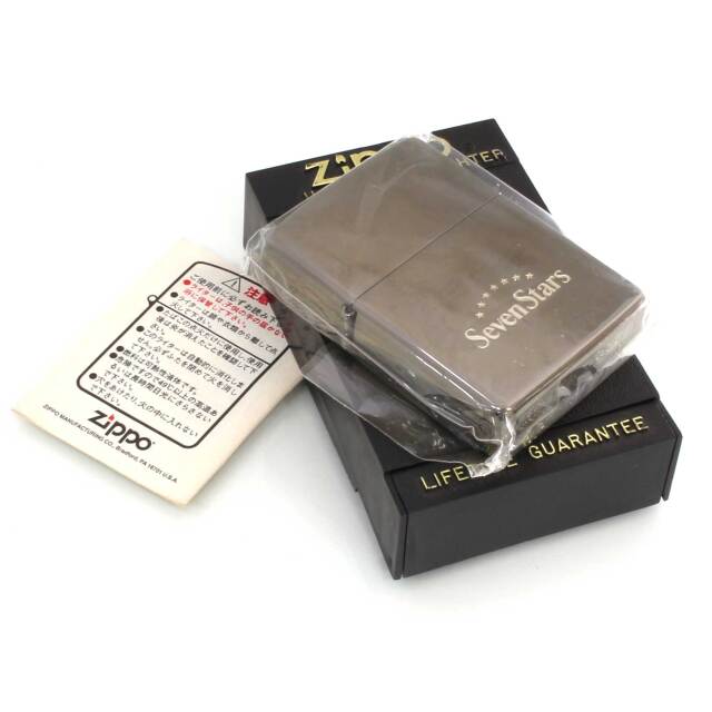 絶版/ヴィンテージ Zippo ジッポー 中古 1996年製造Seven Stars セブン