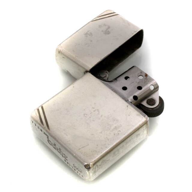 絶版/ヴィンテージ Zippo ジッポー 中古 2005年製造スターリング