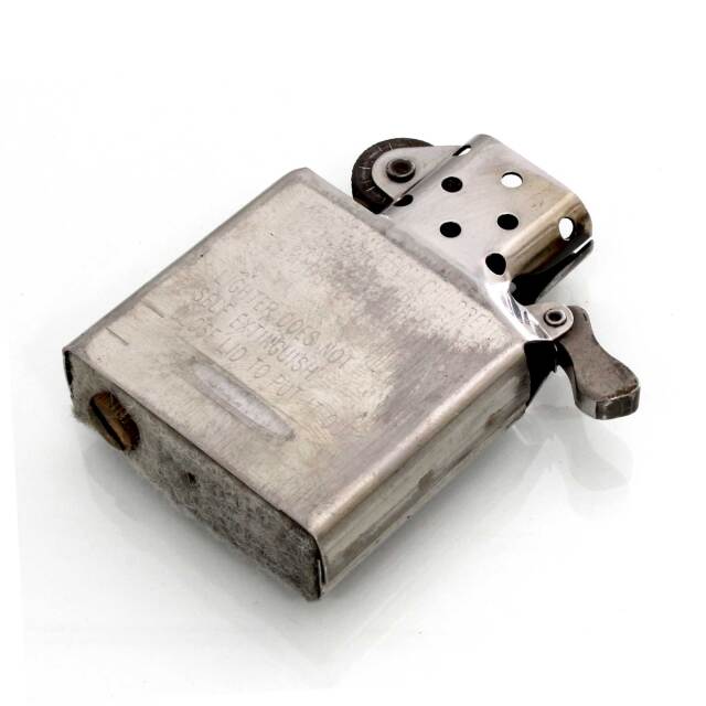 絶版/ヴィンテージ Zippo ジッポー 中古 2005年製造スターリング