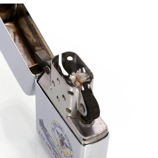 絶版/ヴィンテージ Zippo ジッポー 中古 1991年製造アメリカ海軍