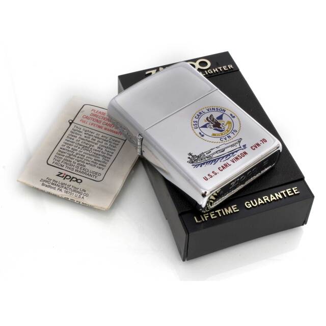 絶版/ヴィンテージ Zippo ジッポー 中古 1991年製造アメリカ海軍