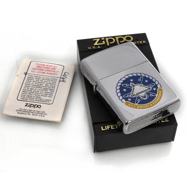 絶版/ヴィンテージ Zippo ジッポー 中古 1992年製造アメリカ海軍
