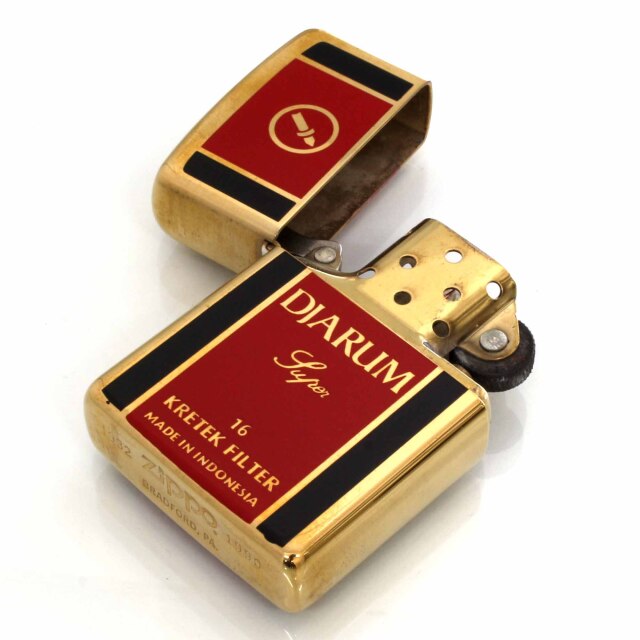 絶版/ヴィンテージ Zippo ジッポー 中古 1990年製造DJARUM Super 16