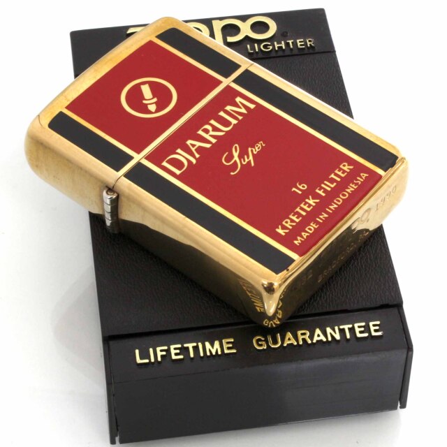 絶版/ヴィンテージ Zippo ジッポー 中古 1990年製造DJARUM Super 16