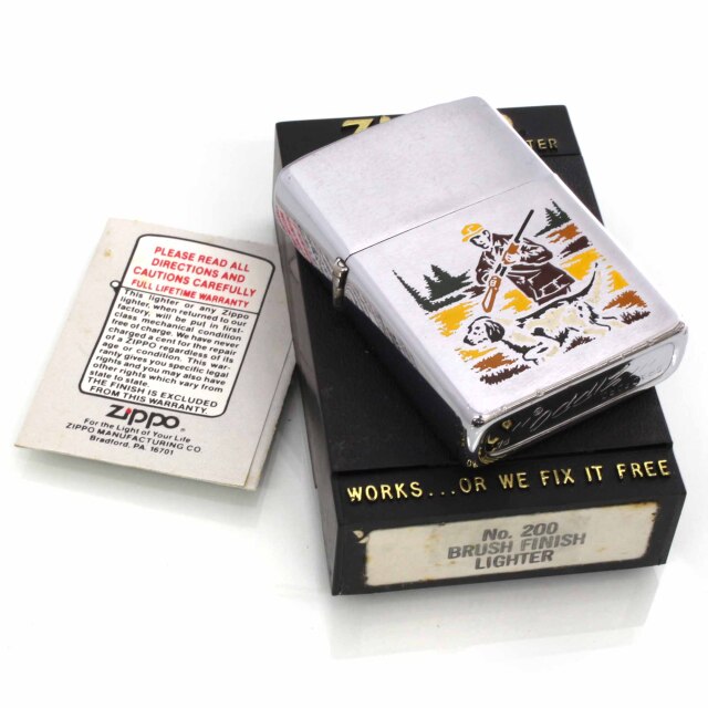 絶版/ヴィンテージ Zippo ジッポー 中古 1977年製造SPORT Series