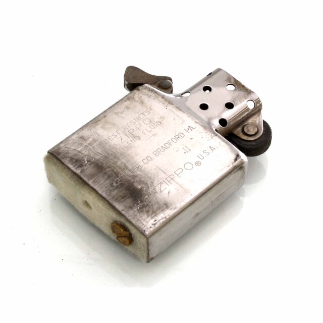 絶版/ヴィンテージ Zippo ジッポー 中古 1987年製造ZIPPO LOGO 標識風