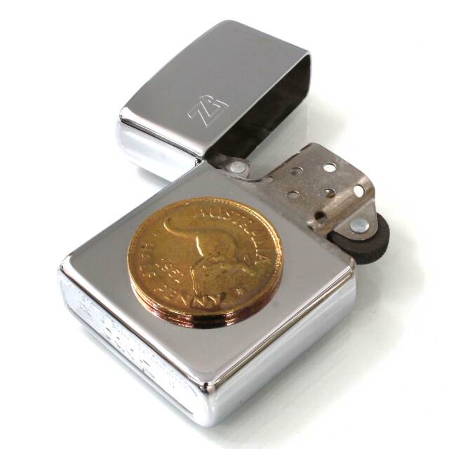 絶版/ヴィンテージ Zippo ジッポー 中古 1995年製造オーストラリア