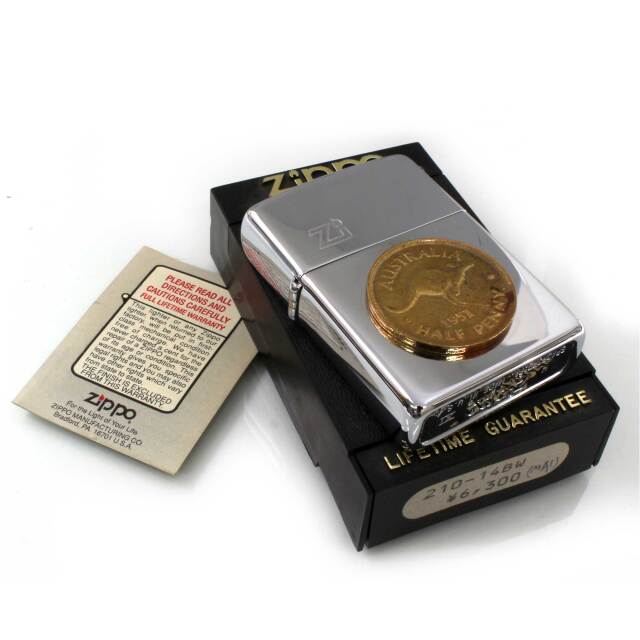 絶版/ヴィンテージ Zippo ジッポー 中古 1995年製造オーストラリア