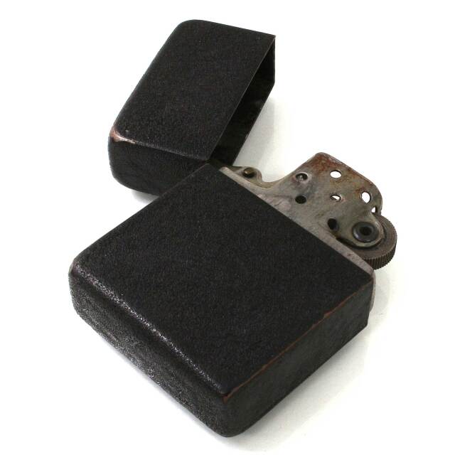 絶版/ヴィンテージ Zippo ジッポー 中古 1942年製造ブラック