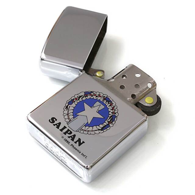 絶版/ヴィンテージ Zippo ジッポー 中古 1992年製造SAIPAN サイパン