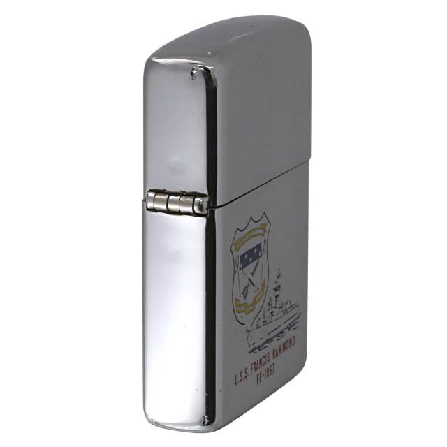 絶版/ヴィンテージ Zippo ジッポー 中古 1981年製造USS FRANCIS