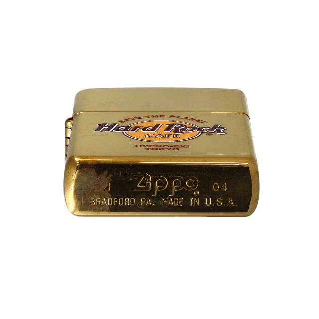 絶版/ヴィンテージ Zippo ジッポー 中古 2004年製造Hard Rock CAFE