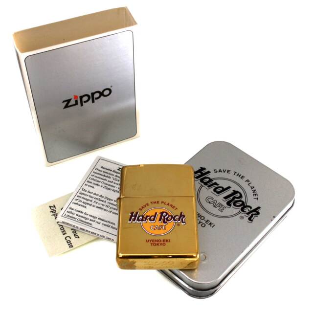 絶版/ヴィンテージ Zippo ジッポー 中古 2004年製造Hard Rock CAFE
