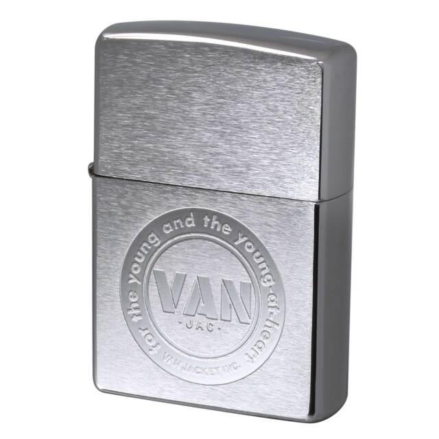 絶版/ヴィンテージ Zippo ジッポー 中古 1996年製造 VAN JAC ヴァンヂャケット ロゴ  [B]使用感ありやや傷汚れあり