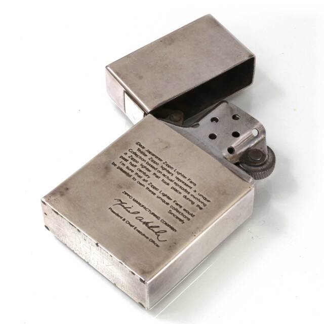 絶版/ヴィンテージ Zippo ジッポー 中古 1991年製造1932レプリカ ZIPPO