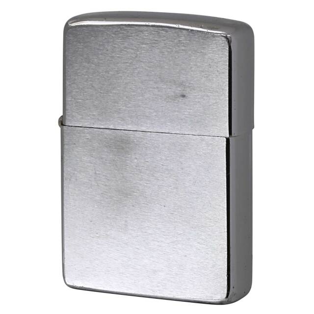 絶版/ヴィンテージ Zippo ジッポー 中古 1977年製造 ブラッシュドクローム No.200  [B]使用感ありやや傷汚れあり