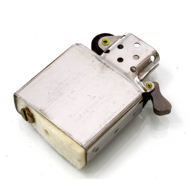 絶版/ヴィンテージ Zippo ジッポー 中古 1988年製造ダイヤカット 網目