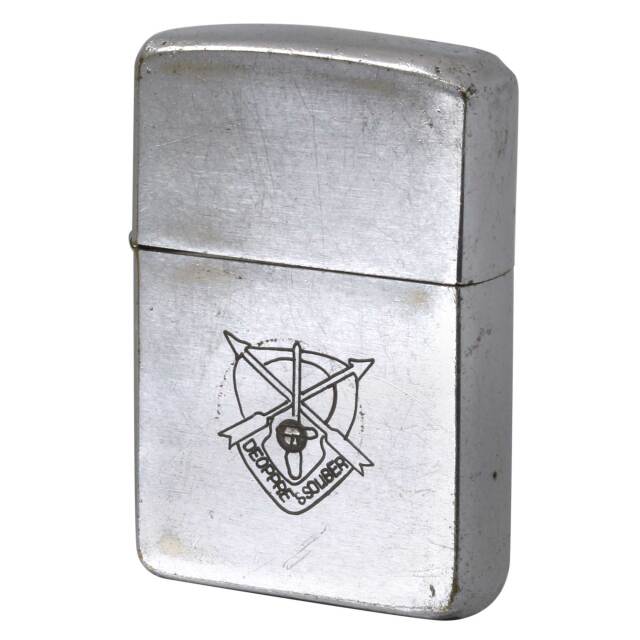 米軍放出品 zippo グリーンベレー特殊部隊 絶版/ヴィンテージ Zippo ジッポー 中古 1961年製造ベトナムジッポ DE