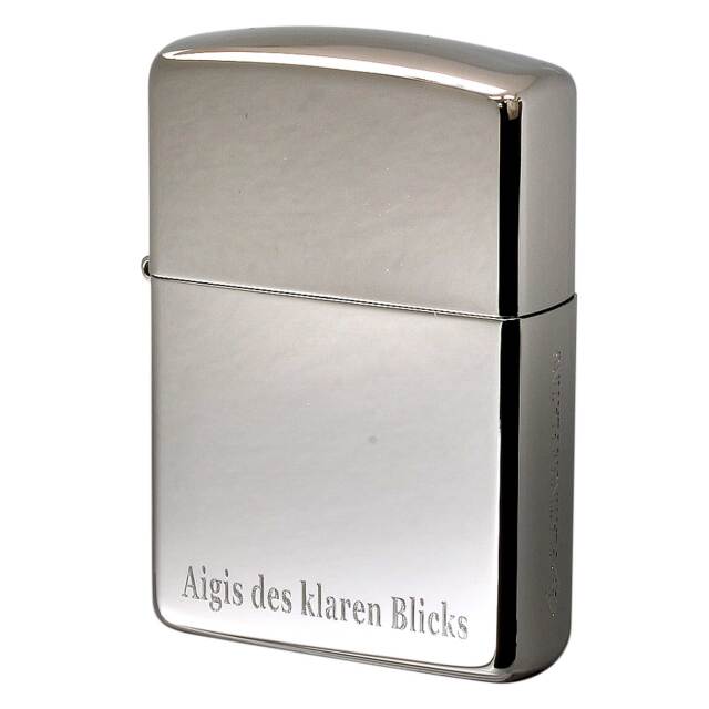 絶版/ヴィンテージ Zippo ジッポー 中古 2024年製造 アーマー プラチナコーティング ポリッシュ 162PT  [S]ほぼ新品同様