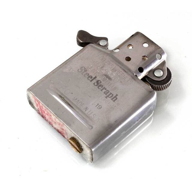 絶版/ヴィンテージ Zippo ジッポー 中古 2018年製造アーマーブラック