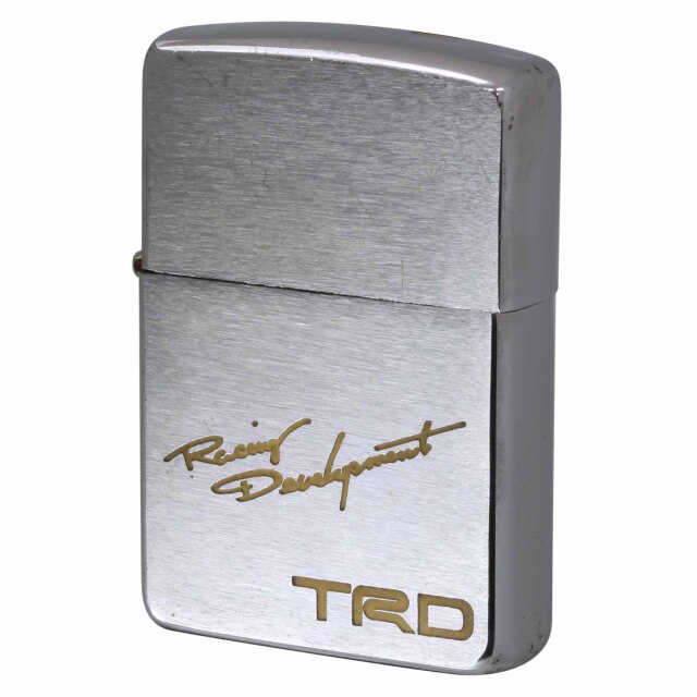 絶版/ヴィンテージ Zippo ジッポー 中古 1995年製造 TRD TOYOTA レーシング デベロップメント Toyota Racing Development  [C]使用感あり傷汚れあり