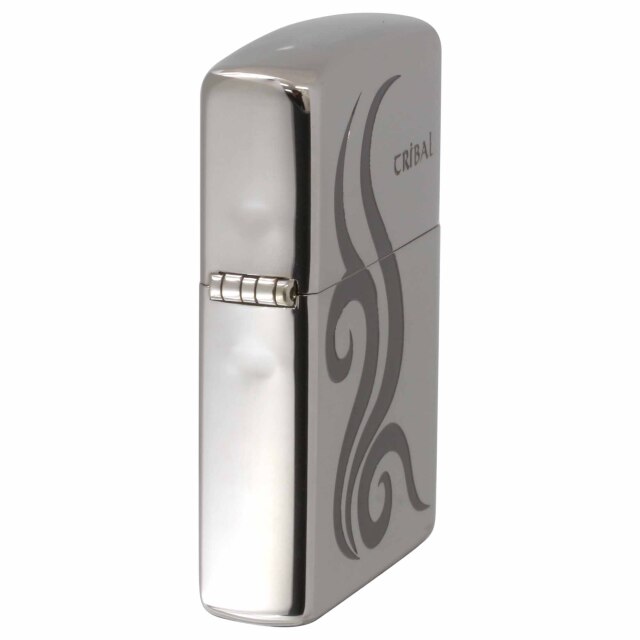 絶版/ヴィンテージ Zippo ジッポー 中古 2005年製造トライバル TRIBAL
