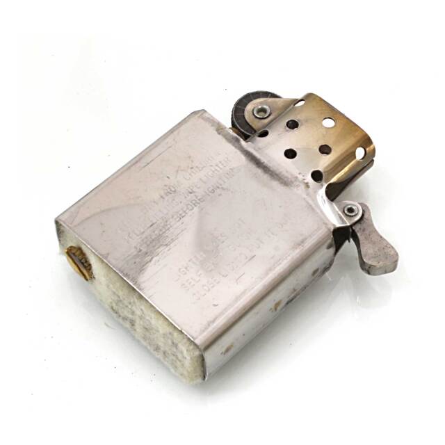 絶版/ヴィンテージ Zippo ジッポー 中古 1995年製造革巻き ZIPPO LOGO