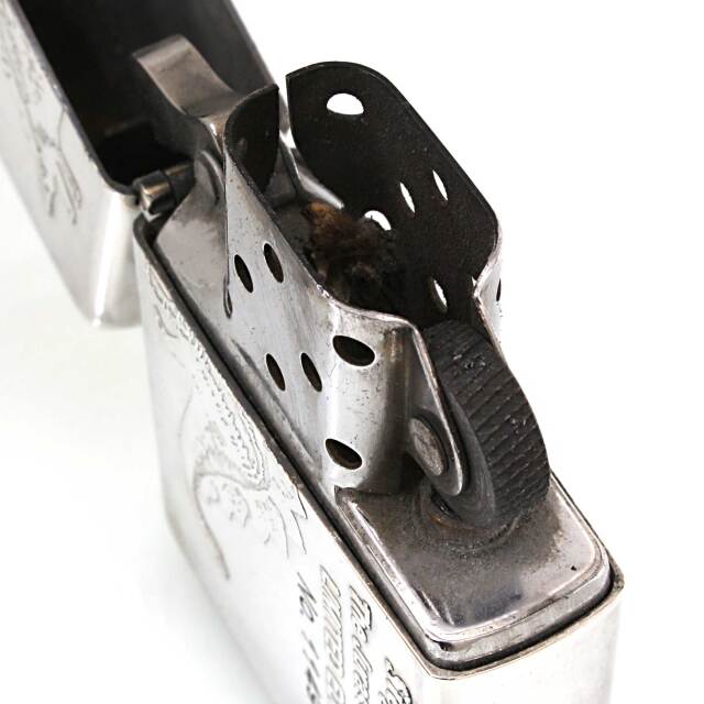 絶版/ヴィンテージ Zippo ジッポー 中古 1991年製造1937レプリカ