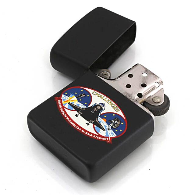 絶版/ヴィンテージ Zippo ジッポー 中古 1989年製造NASA CHALLENGER
