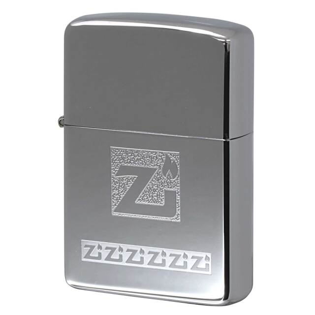 絶版/ヴィンテージ Zippo ジッポー 中古 1984年製造 ZIPPO LOGO ジッポ ロゴ ZZZZZZ  [S]ほぼ新品同様