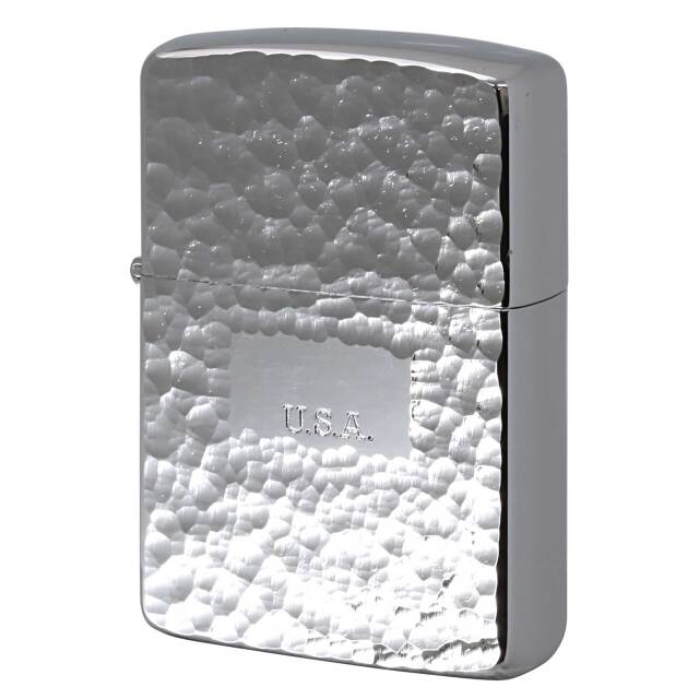 絶版/ヴィンテージ Zippo ジッポー 中古 1988年製造 ハンマートーン リューター加工 槌目  [B]使用感ありやや傷汚れあり